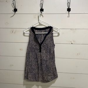 Silk tank top
